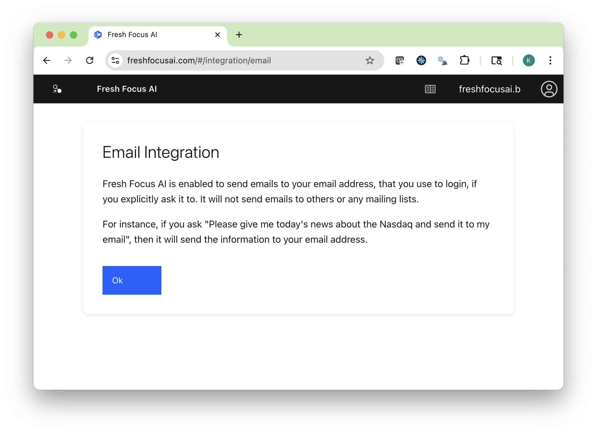Email Integration